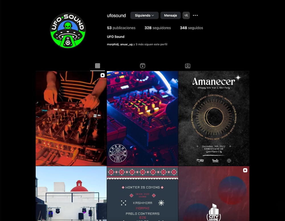 UFO Sound - Identidad gráfica - image 8 - student project