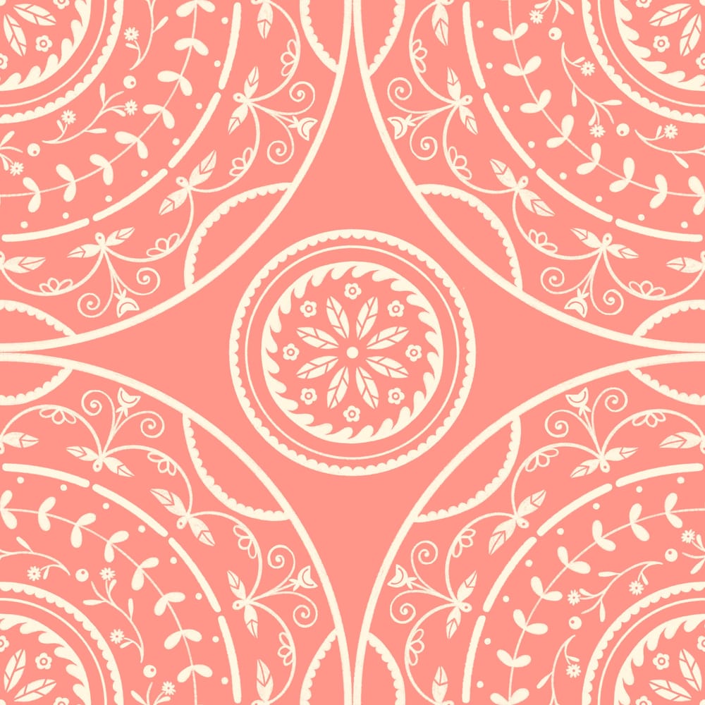 Seamless Mandala Pattern - image 1 - student project