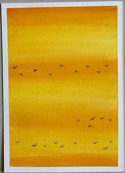 7 watercolor skies - image 6 - student project