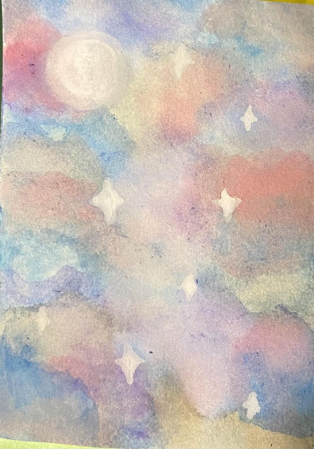 Forest and Sky Paintings - image 2 - student project