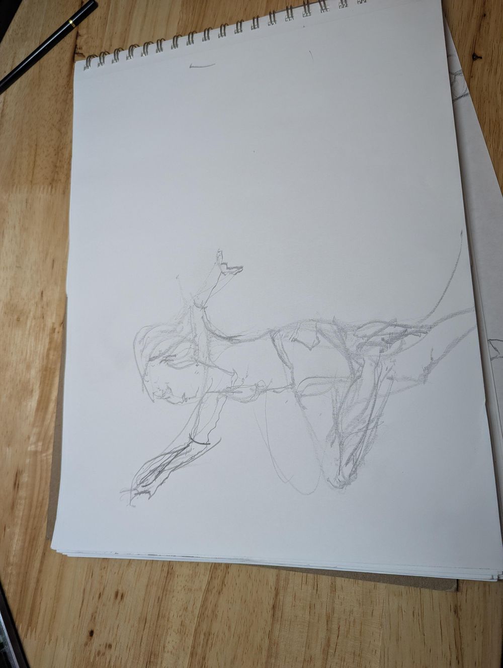 Beginning figure drawing - image 3 - student project