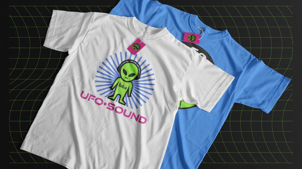 UFO Sound - Identidad gráfica - image 13 - student project
