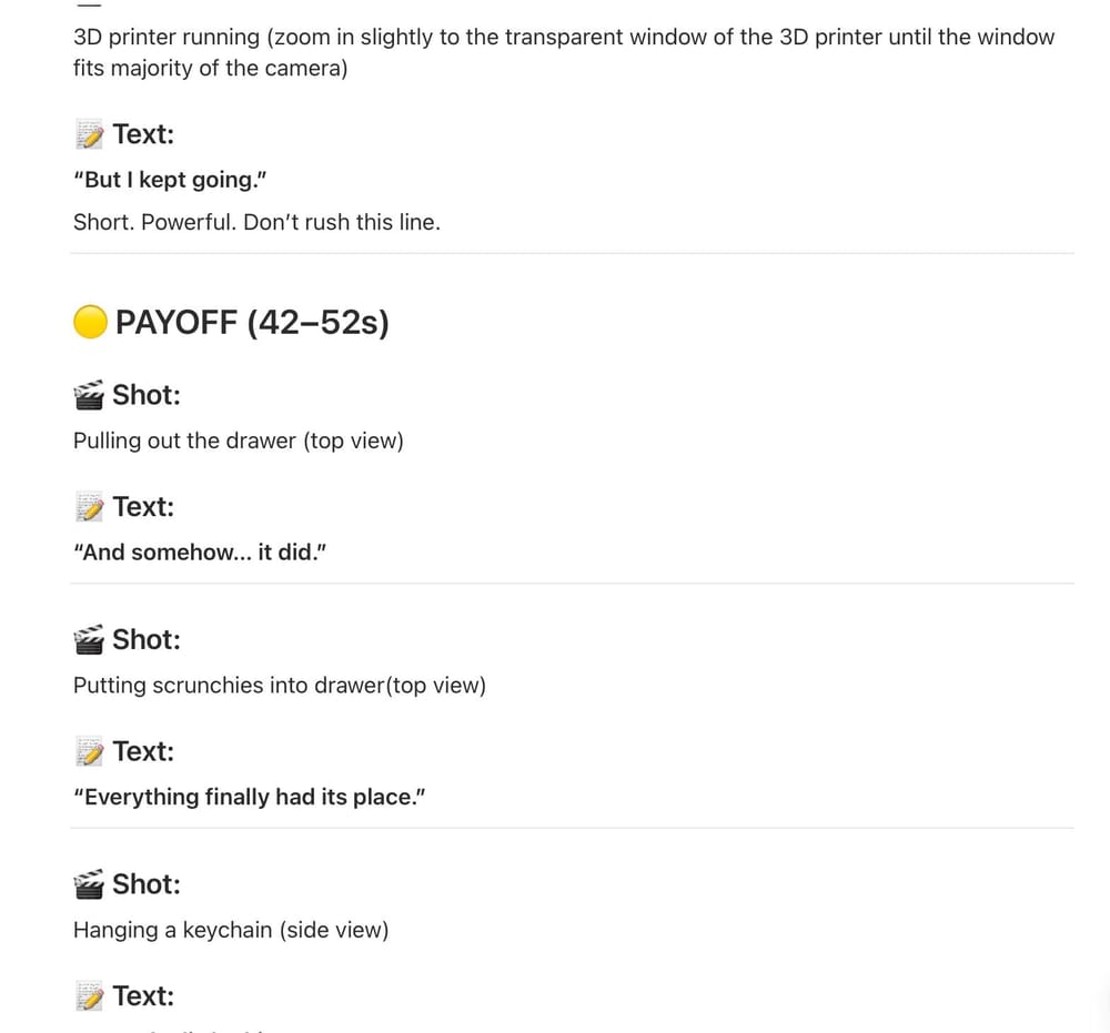 Script for insta/tiktok short - image 5 - student project