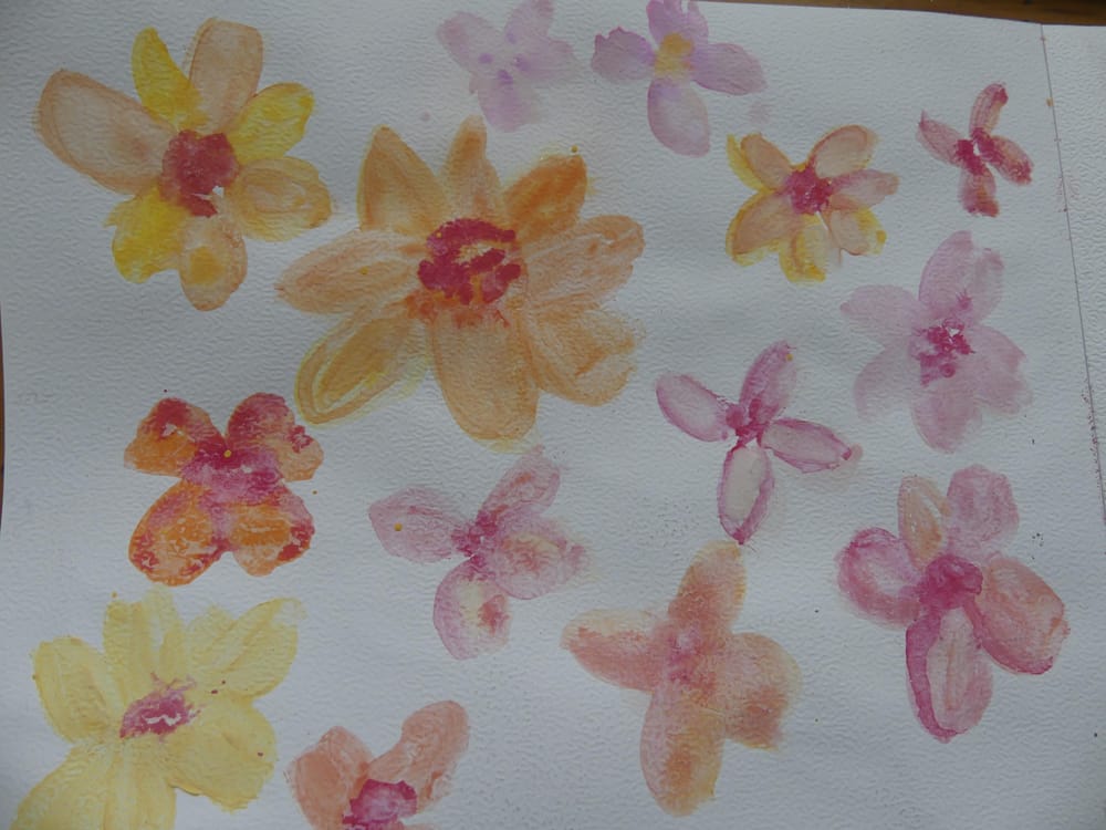 Watercolour Flowers:  A Beginner’s Guide to Loose Painting - image 3 - student project