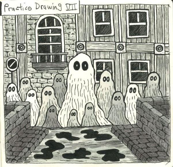 Ghost Drawings - image 16 - student project