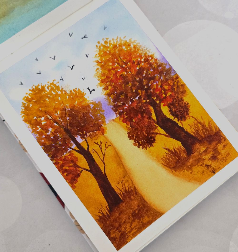 Autumn pathway - image 1 - student project