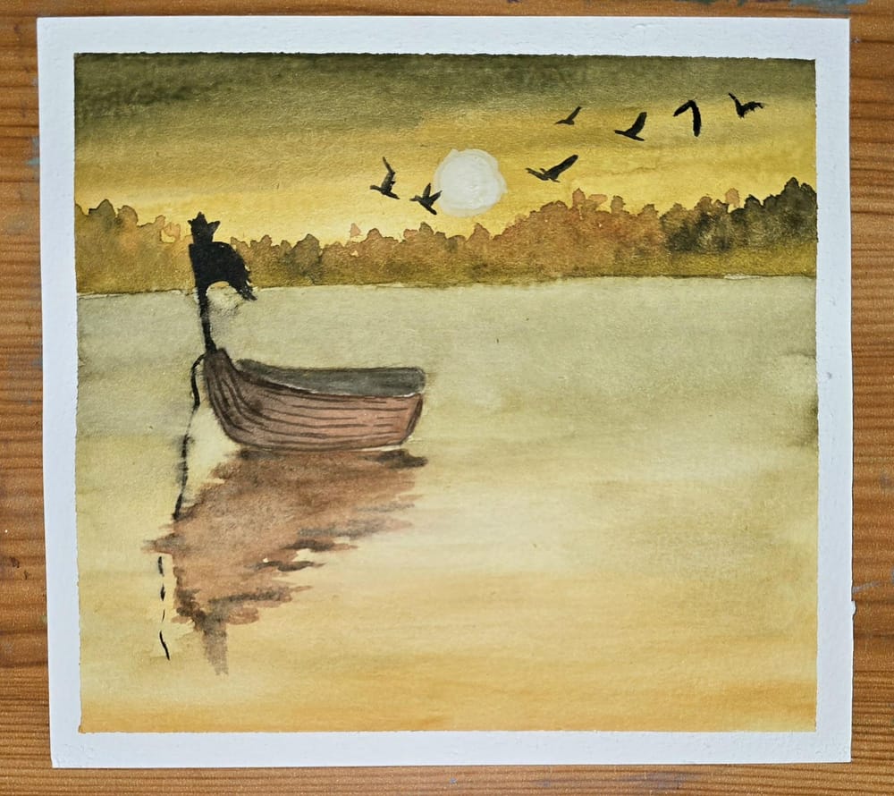50 days of Watercolour paintings - image 18 - student project
