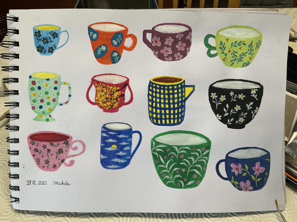 Introduction to Gouache: Explore the medium and Paint a Fun Floral Prooject - image 1 - student project