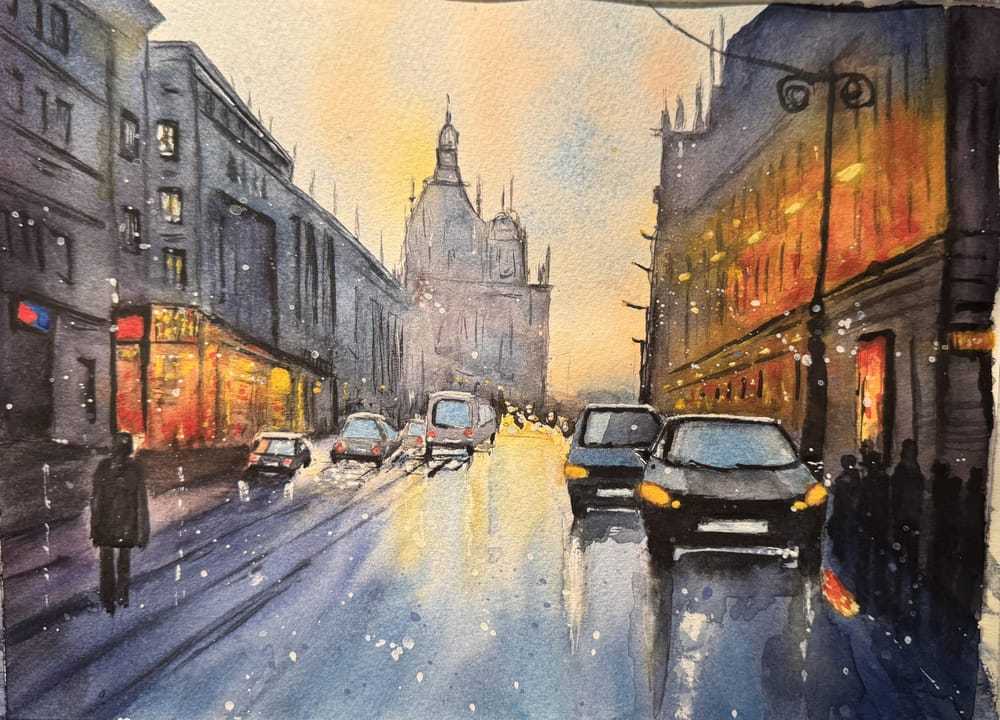 Will Elliston street scene - image 1 - student project