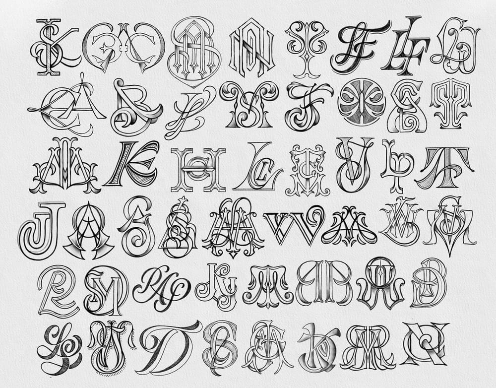 Final Monogram + Sketches! - image 1 - student project
