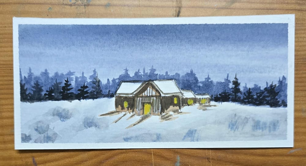 50 days of Watercolour paintings - image 31 - student project