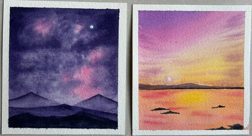 50 days of watercolor (completed) - image 3 - student project