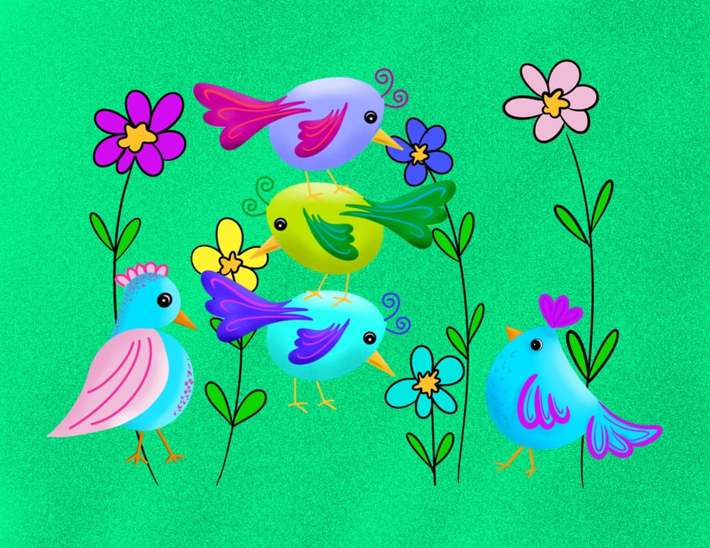 Birds from …… - image 1 - student project