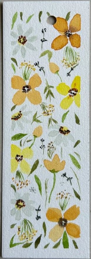 Elegant watercolor florals - image 3 - student project