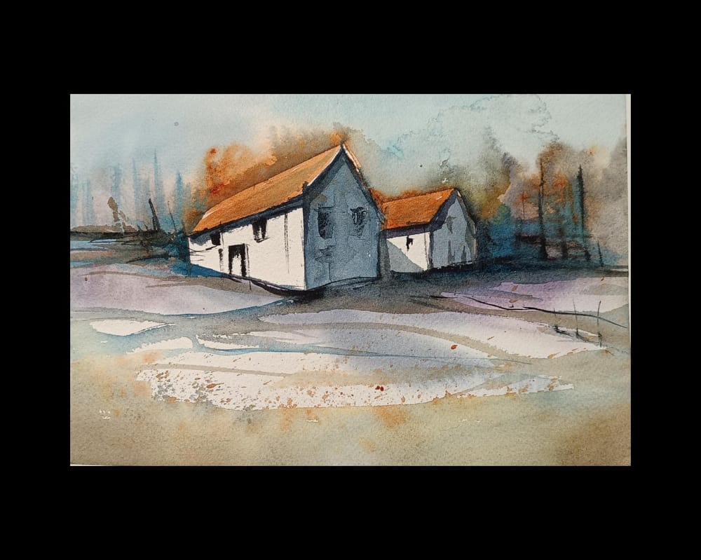 Aquarellübung - Perspektive - image 2 - student project