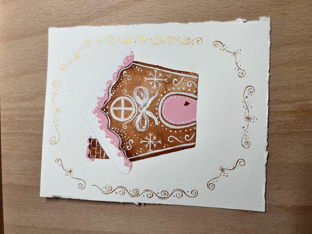Gingerbread house delight - image 1 - student project