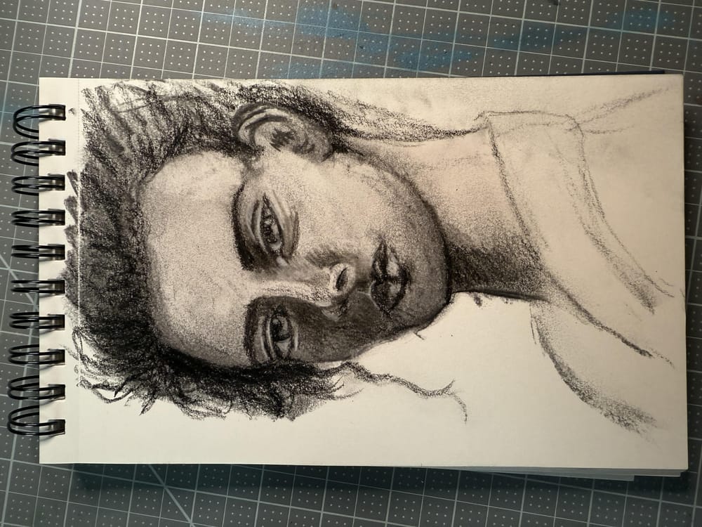 Learning to use charcoal - image 1 - student project