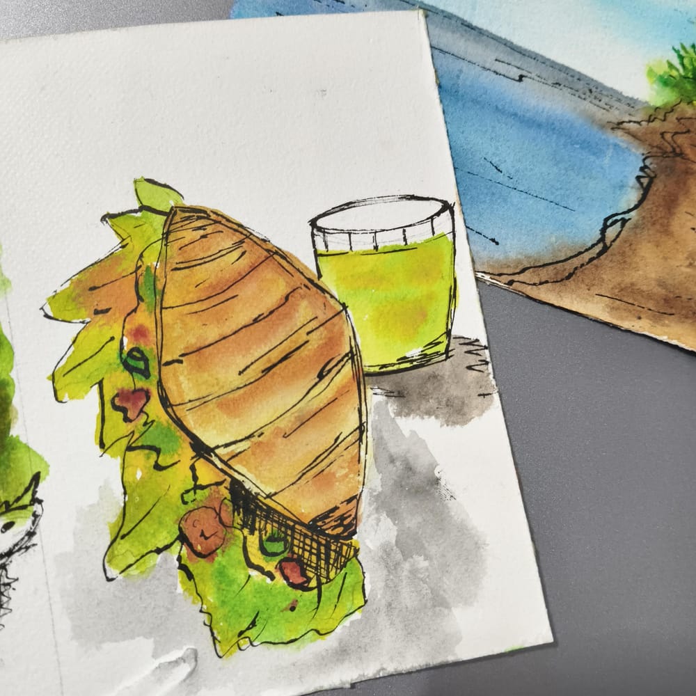 Sketching a Vacation - image 2 - student project