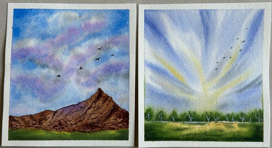 50 days of watercolor (completed) - image 6 - student project