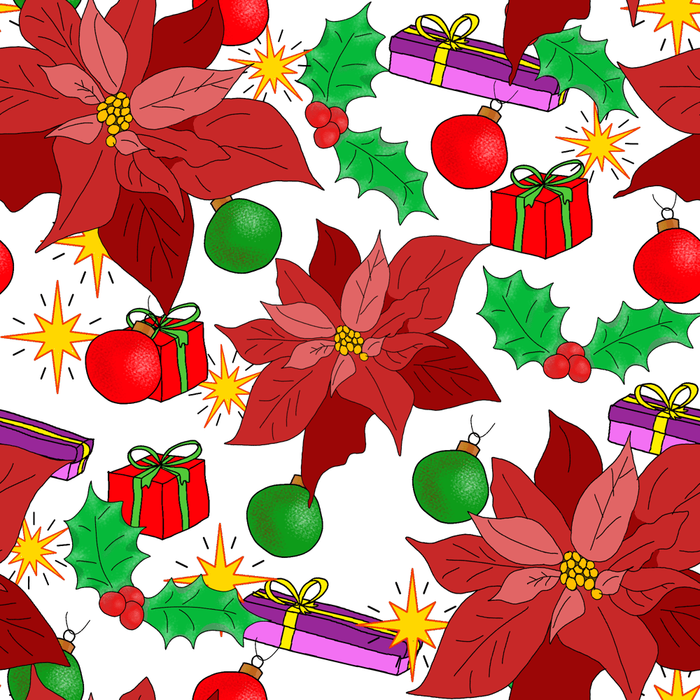 Christmas Ponsettia (AP+AD) - image 2 - student project