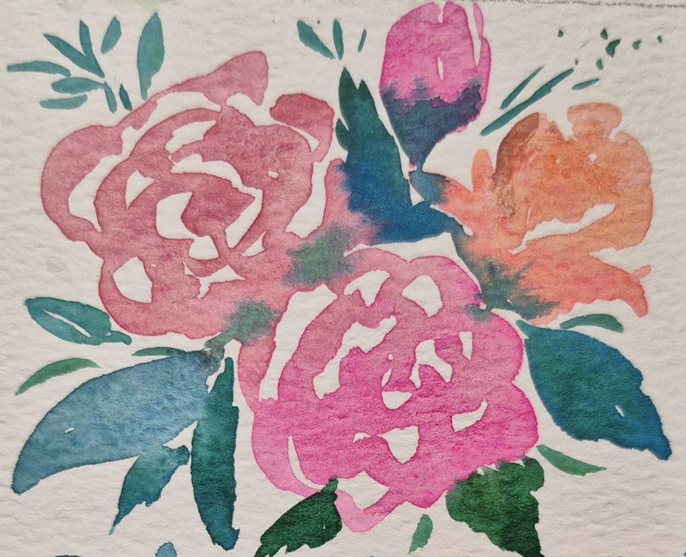 The Paint First Technique: 7 Days of Loose Watercolor & Doodle Sketchbook Magic - image 7 - student project