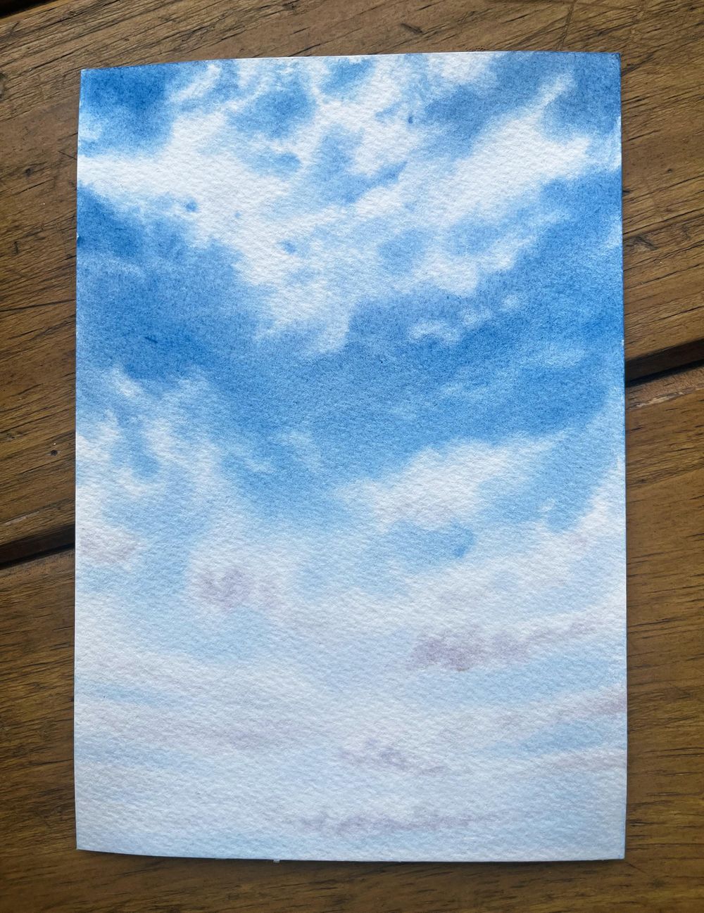 5-Day Watercolor Sky Challenge - image 3 - student project