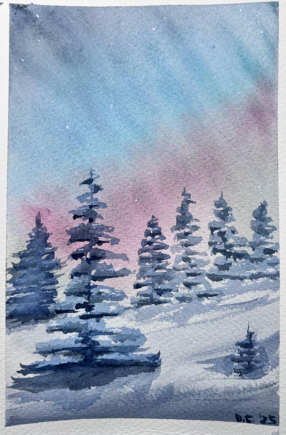 7 Days of Watercolor Landscapes - image 3 - student project