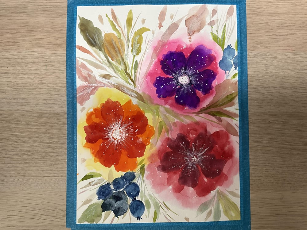 Colourful Blooms - image 1 - student project