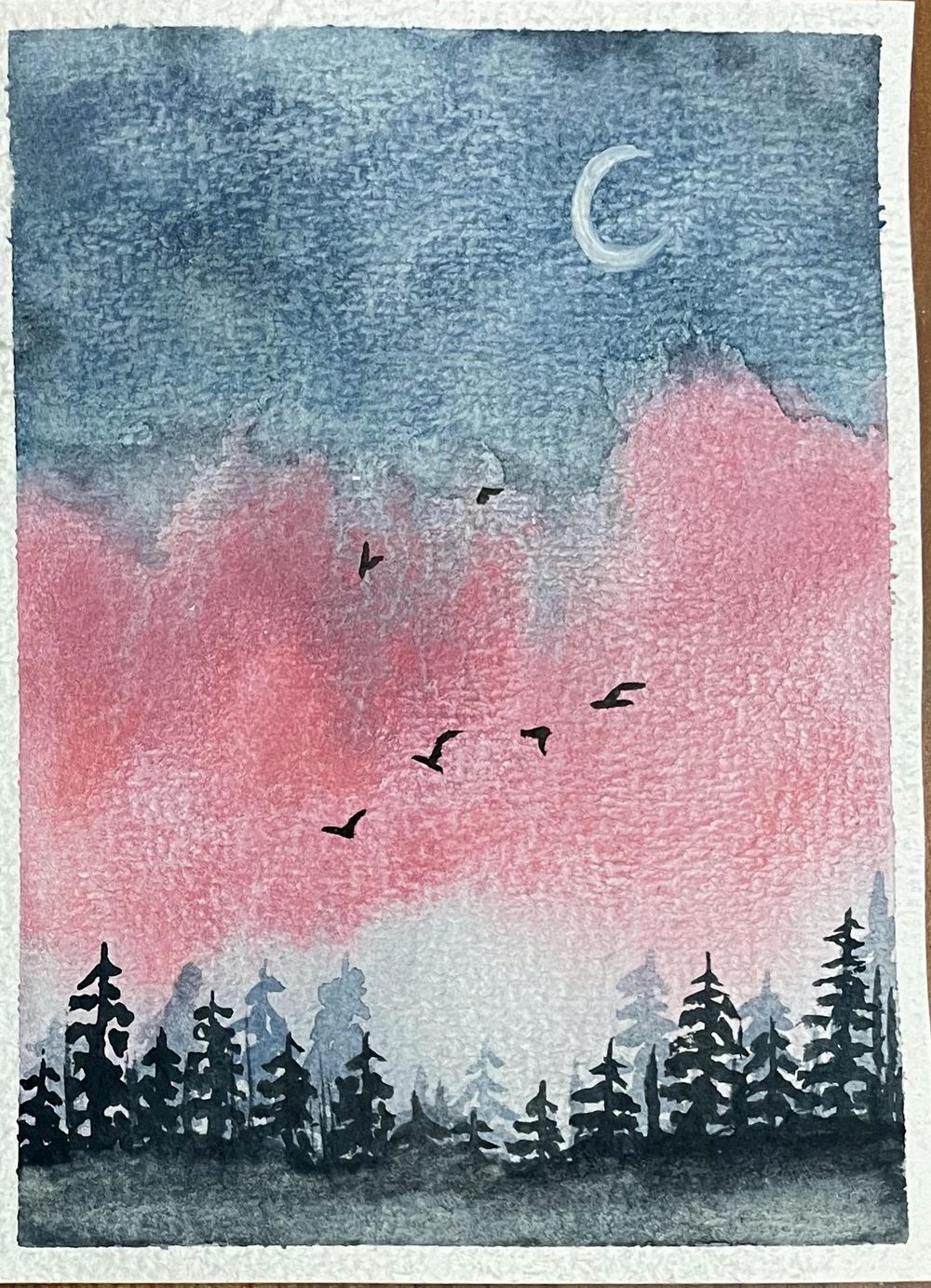 50 days of Watercolour paintings - image 6 - student project