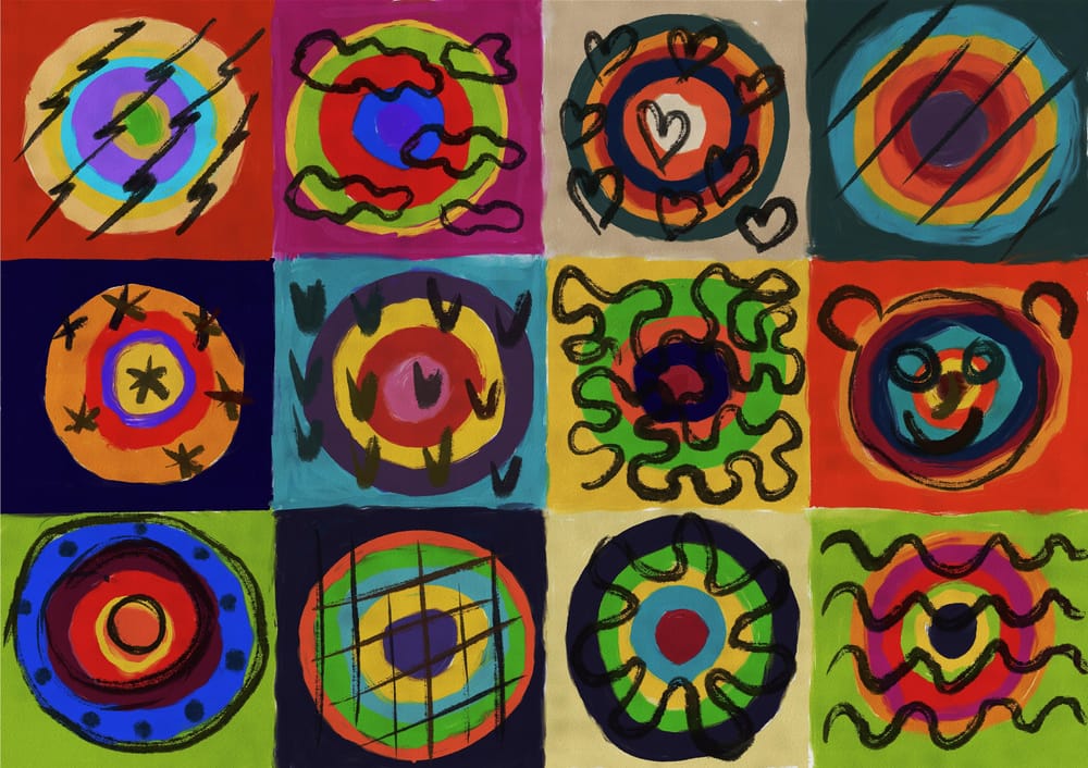 . More Kandinsky inspired! - image 4 - student project