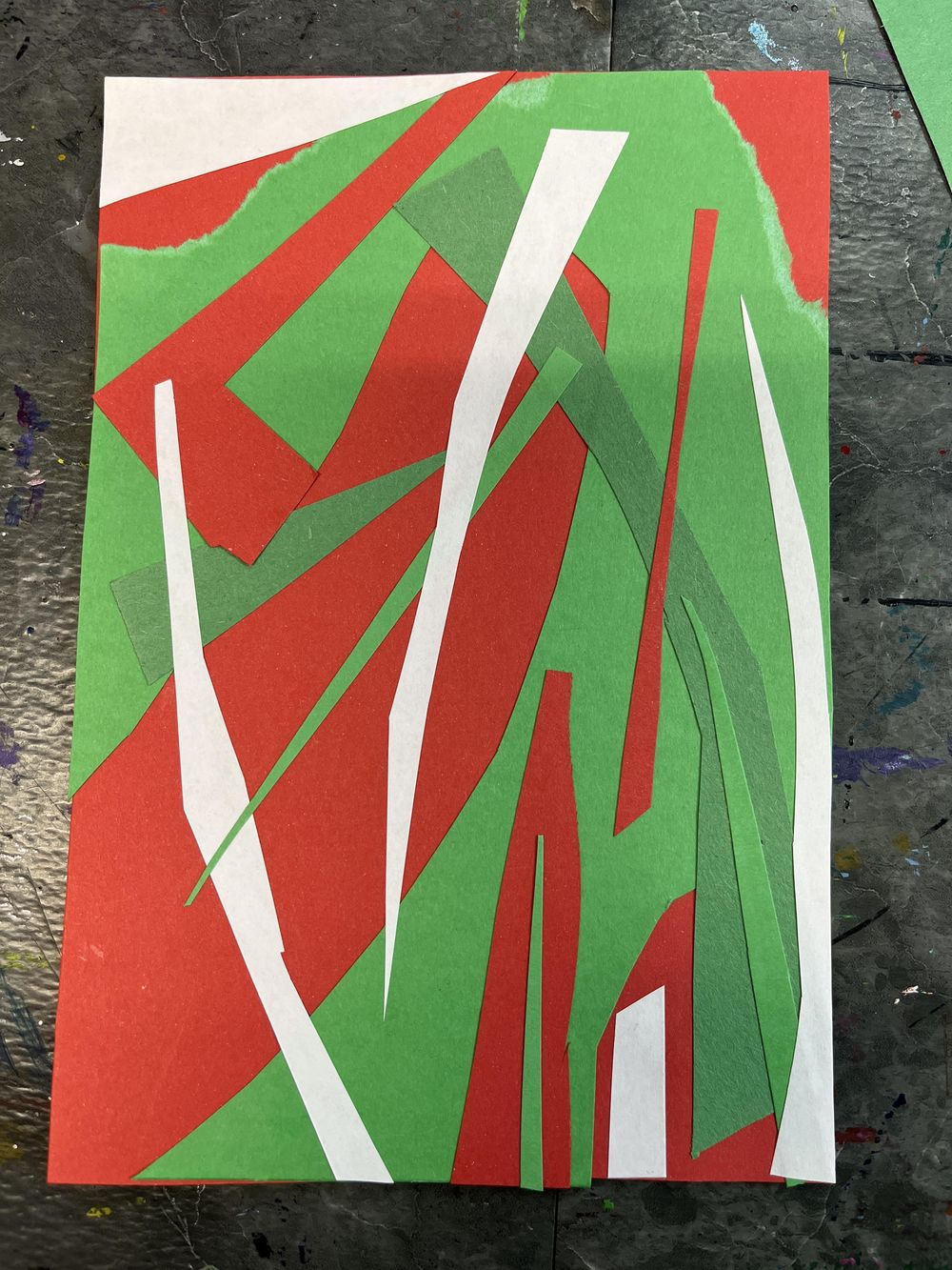 Abstract Mixed Media Collage Fun - image 3 - student project