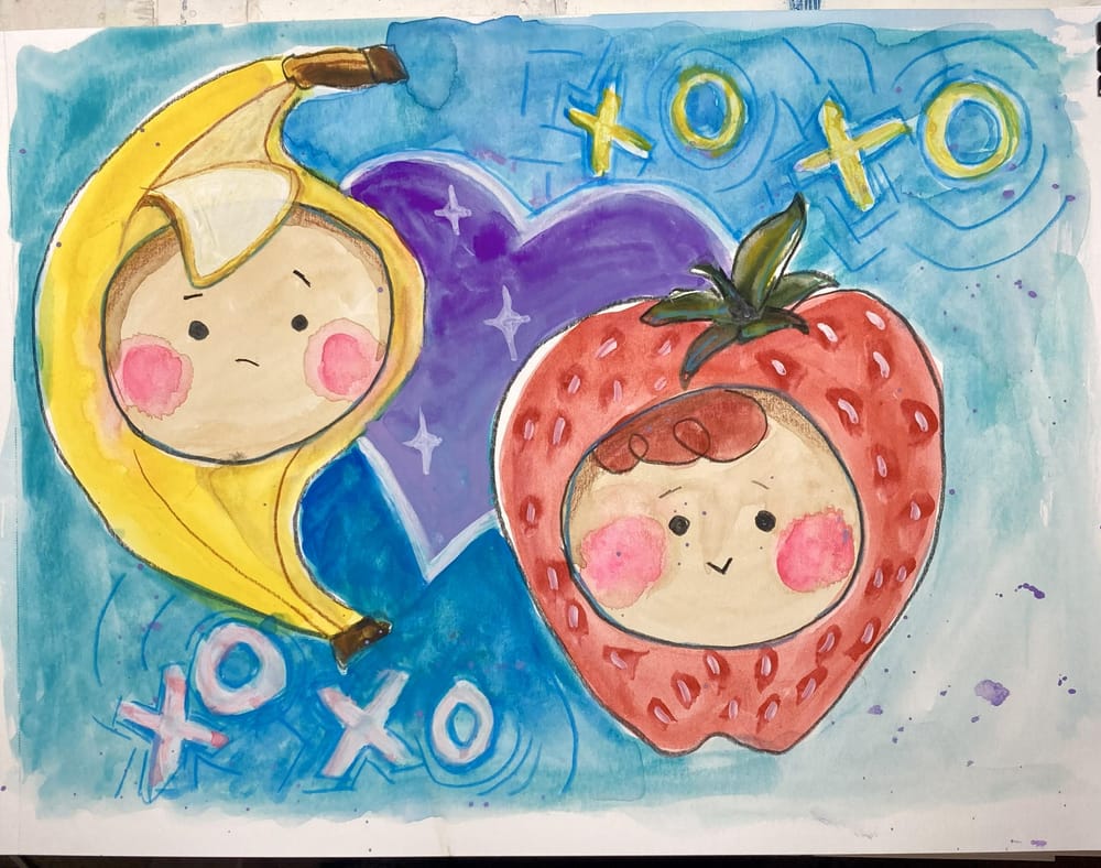 Paint First Sketchbook Play - image 2 - student project