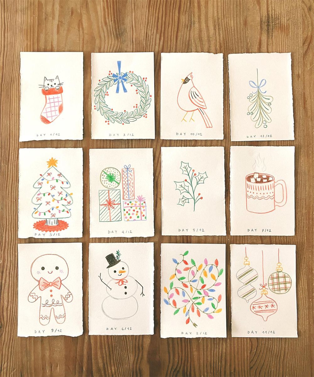 12 Days of Drawing Along with Genna - image 2 - student project