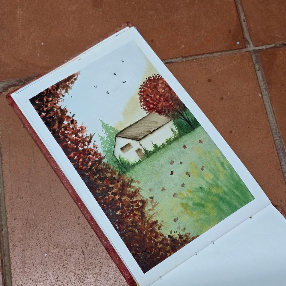 Vintage autumn landscapes - image 1 - student project