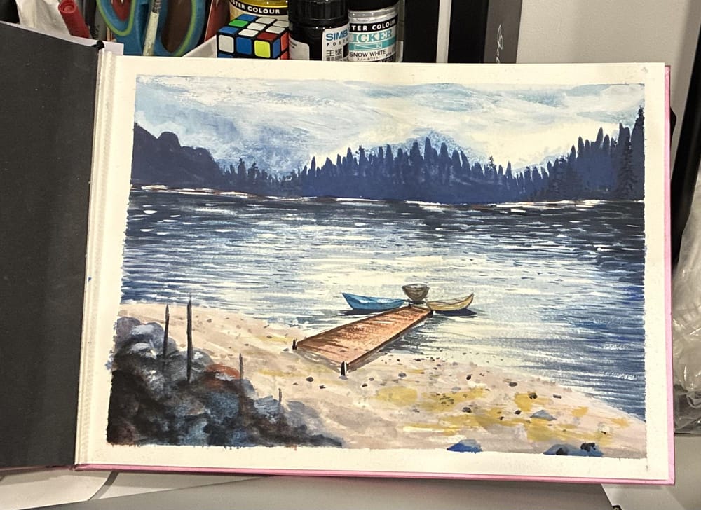 Lake view - image 2 - student project