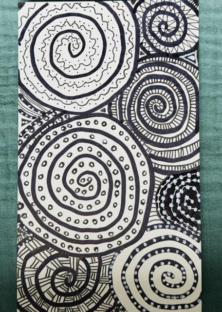Black & White Sketchbook Pages - image 3 - student project