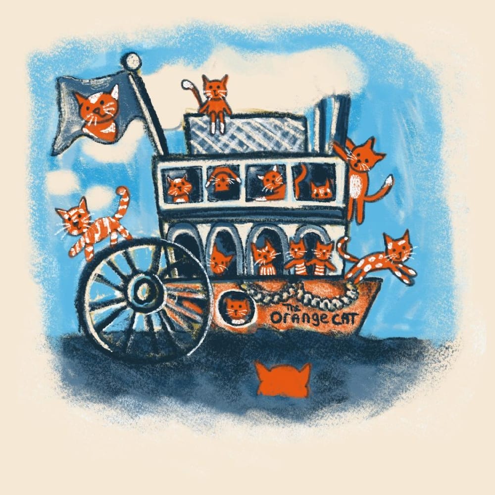 The Orange Cat - image 1 - student project