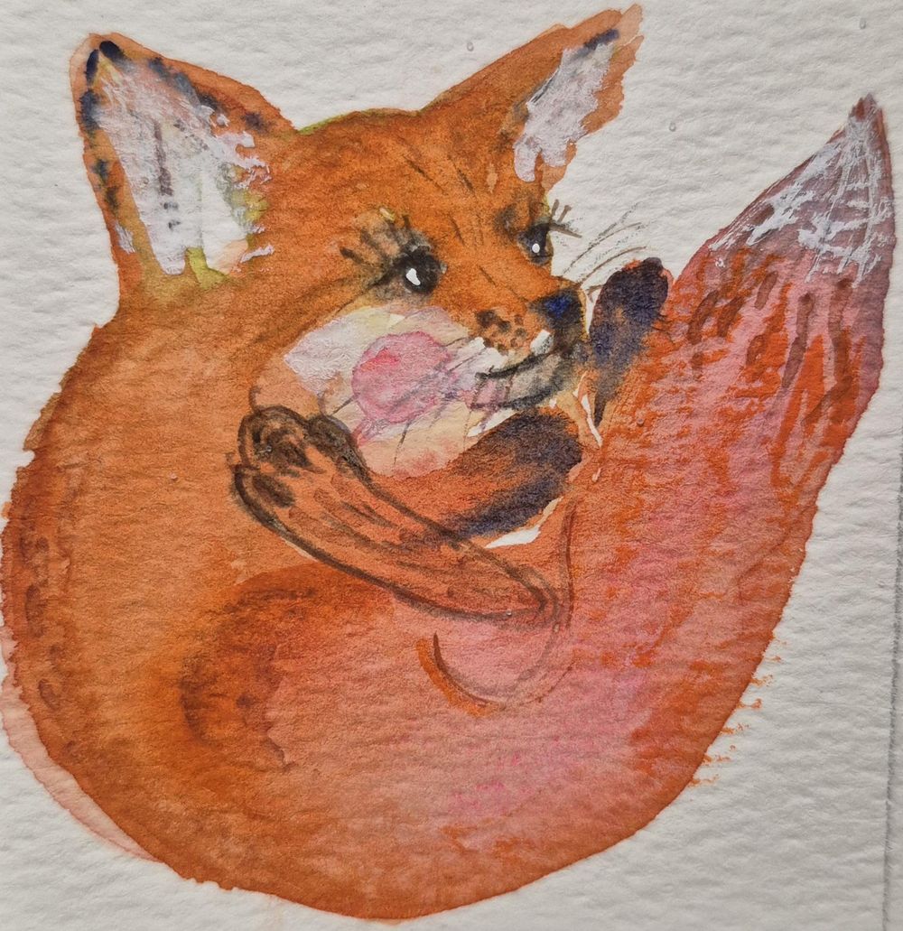 The Paint First Technique: 7 Days of Loose Watercolor & Doodle Sketchbook Magic - image 5 - student project