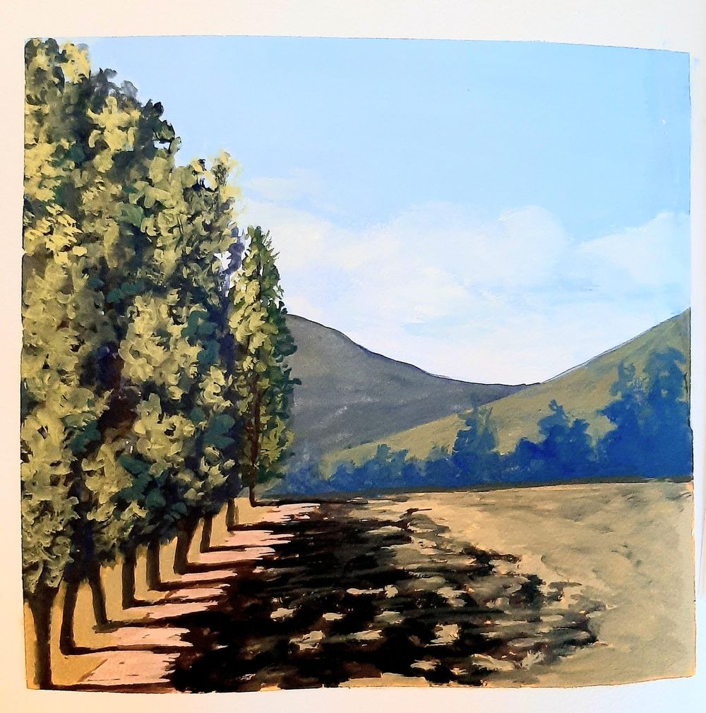 Paysages à la gouache - image 3 - student project