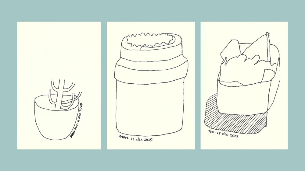 28 days of illustrated journaling - image 6 - student project