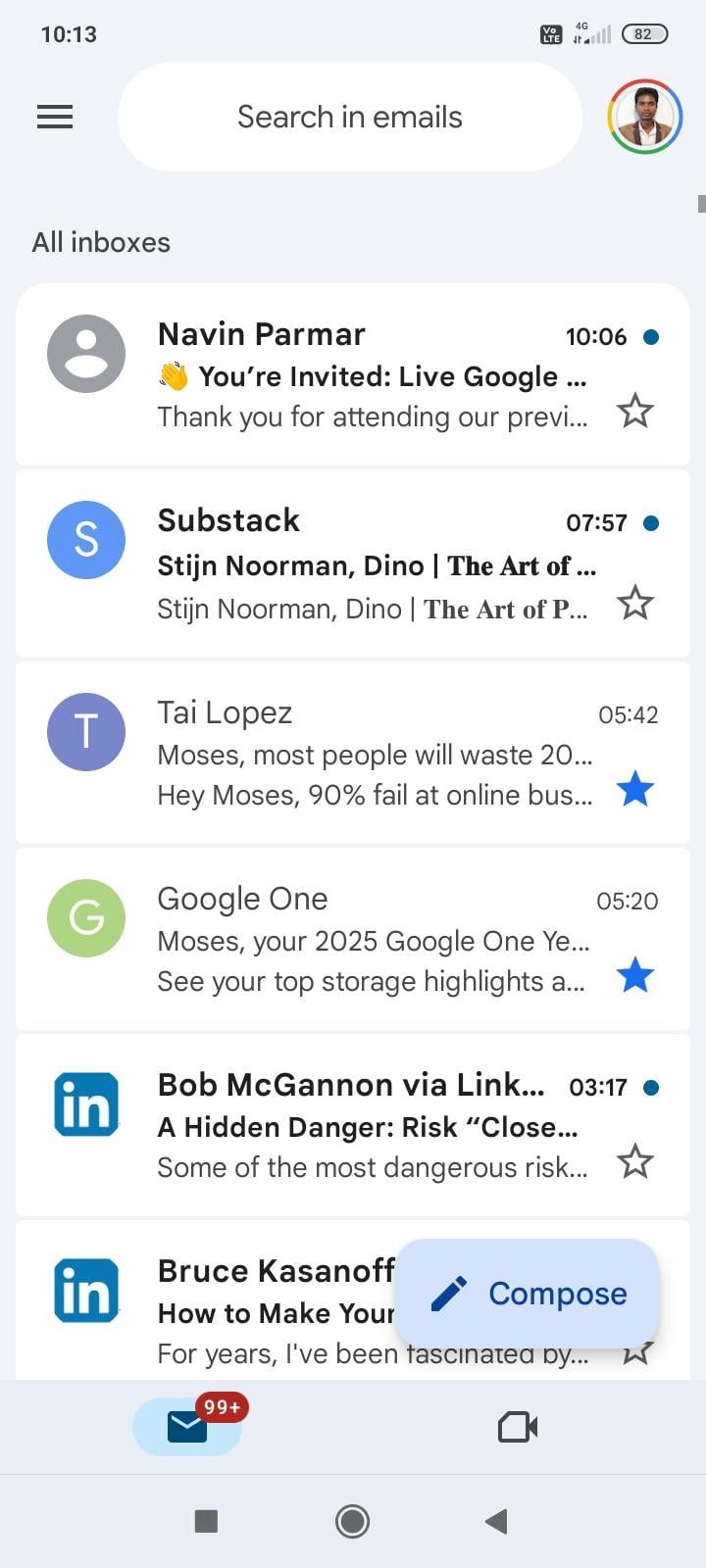 Email management - image 3 - student project