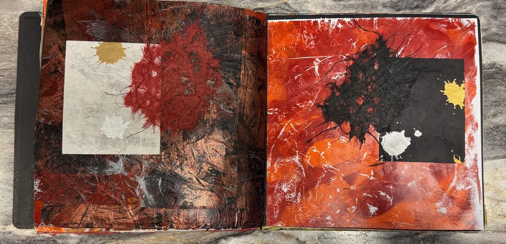 100 Days of Mixed Media Class 4: Exploring Texture - image 5 - student project