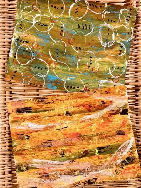 Repurposed Paint/New Collage Paper - image 3 - student project