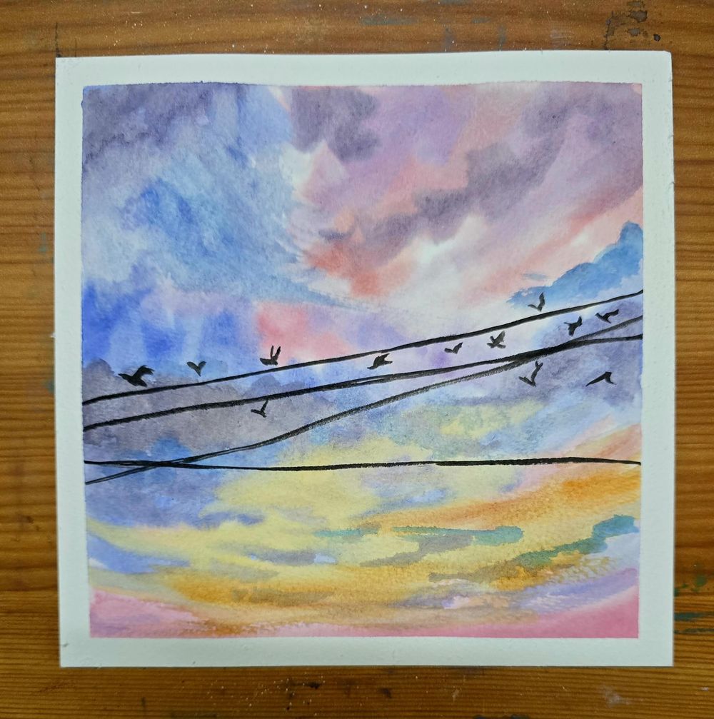 50 days of Watercolour paintings - image 38 - student project