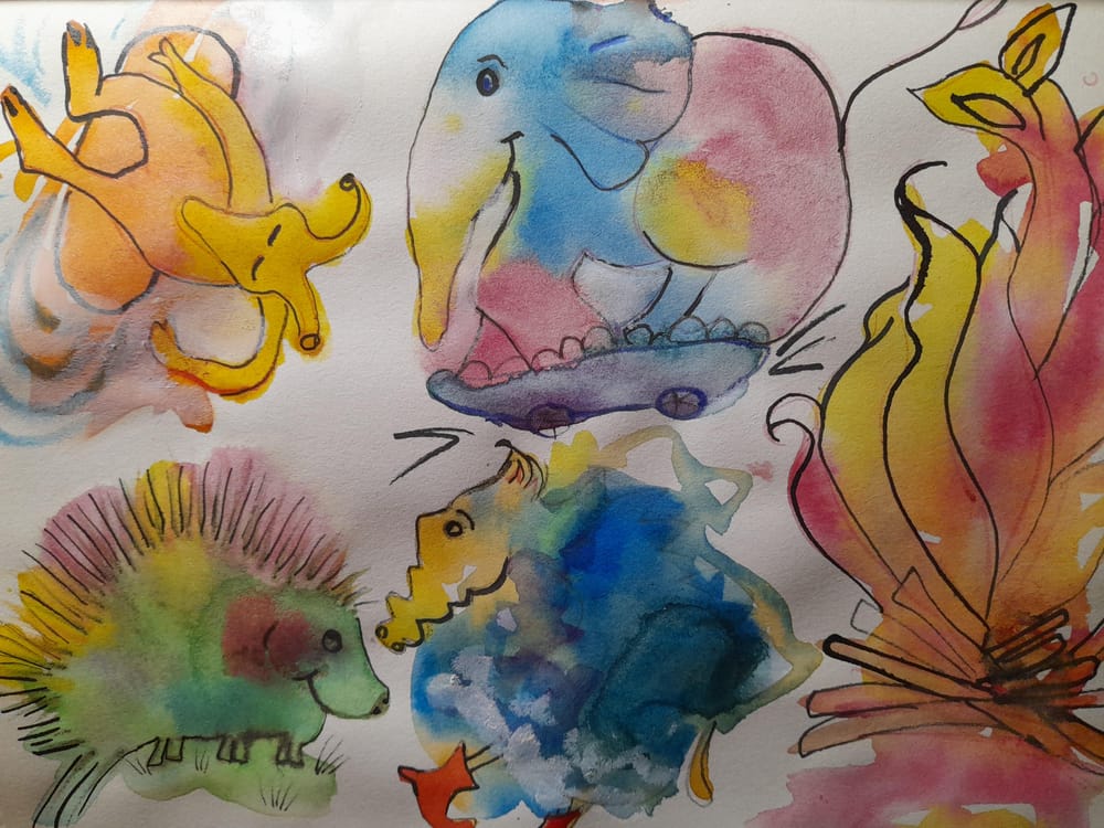 loose watercolour - image 2 - student project