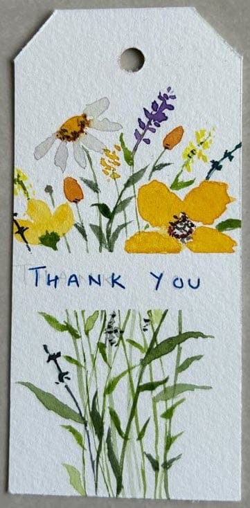 Elegant watercolor florals - image 2 - student project