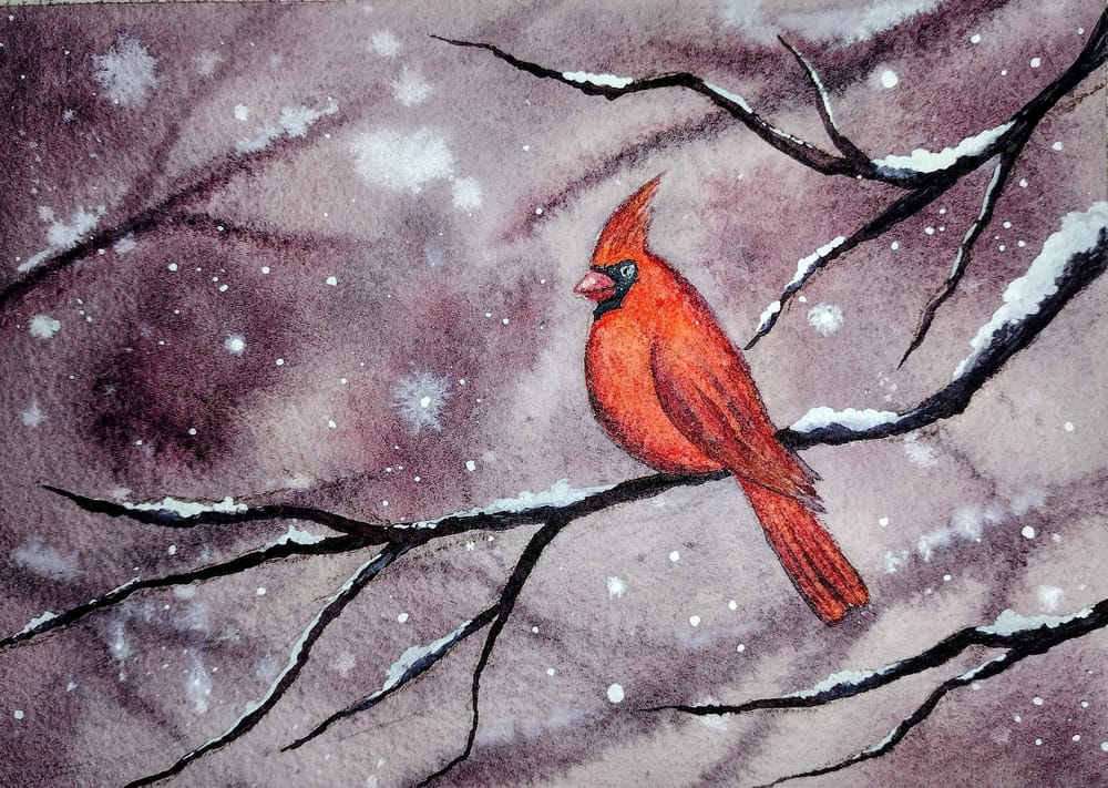 Day 1-10 Therapudic Winter Landscapes - image 1 - student project