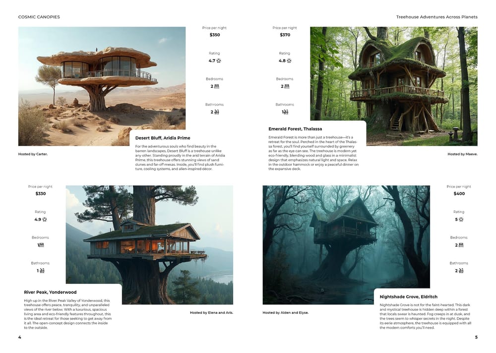 Catalogs in Adobe InDesign - image 4 - student project