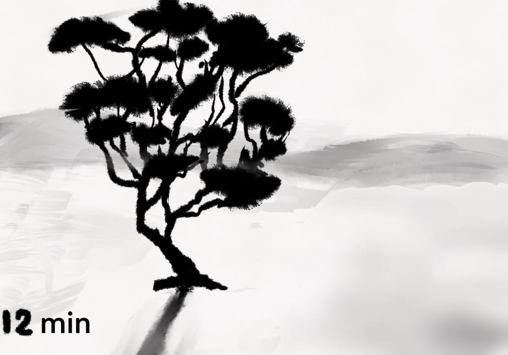 Inky landscapes - image 3 - student project