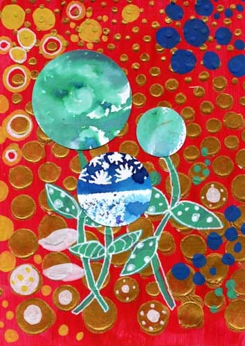 Art Inspired by Yayai Kusama - image 2 - student project